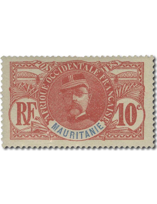 n° 1/16* (n° 14(*)) - Timbre MAURITANIE Poste