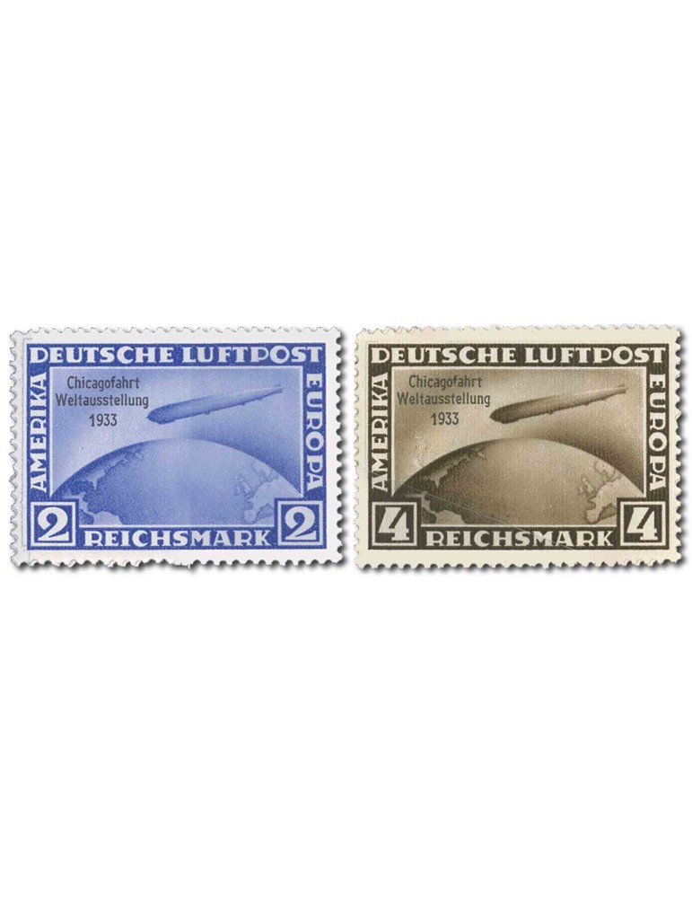 n° 42B/C* - Timbre ALLEMAGNE EMPIRE Poste Aerienne
