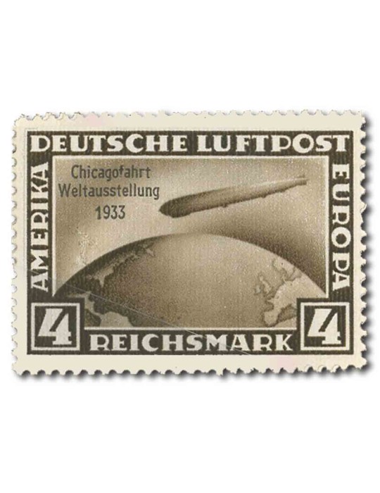 n° 42B/C* - Timbre ALLEMAGNE EMPIRE Poste Aerienne