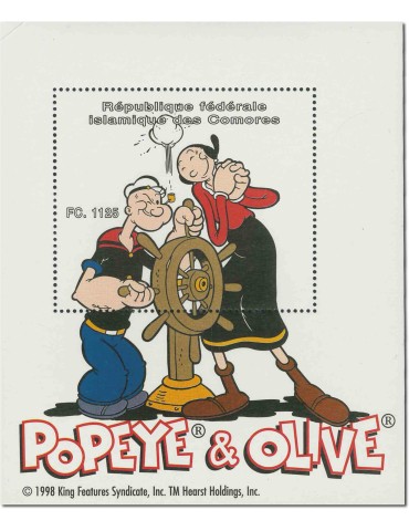 COMORES : Thématique (Popeye) 2