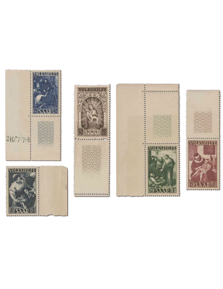 n° 263/267 - Timbre SARRE Poste