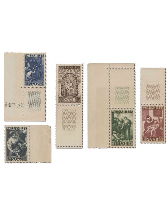 n° 263/267 - Timbre SARRE Poste