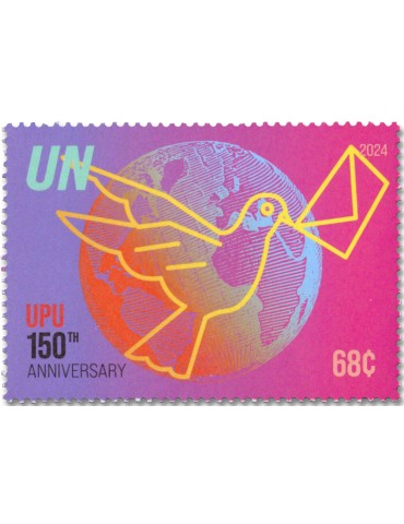 n° 1854 - Timbre ONU NEW YORK Poste