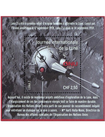 n° 40 - Timbre ONU GENEVE Blocs et feuillets