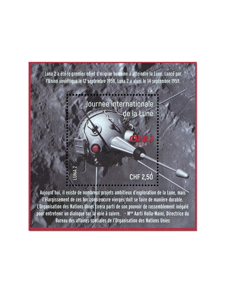 n° 40 - Timbre ONU GENEVE Blocs et feuillets