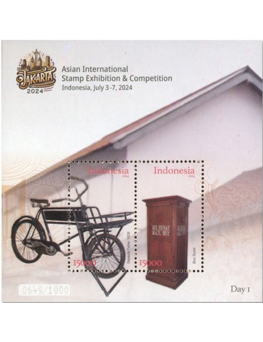 n° 397/401 - Timbre INDONESIE Blocs et feuillets 2