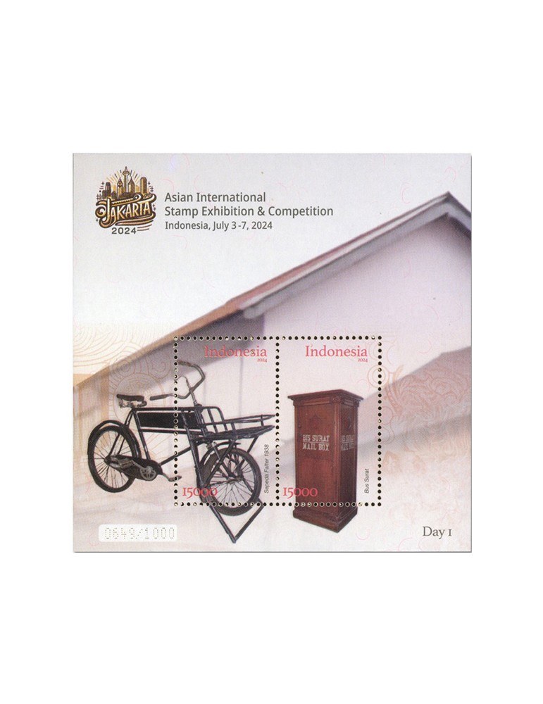 n° 397/401 - Timbre INDONESIE Blocs et feuillets