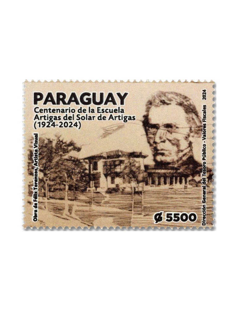 n° 3349 - Timbre PARAGUAY Poste