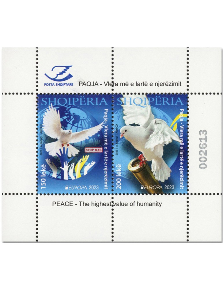 n° F3376 - Timbre ALBANIE Poste