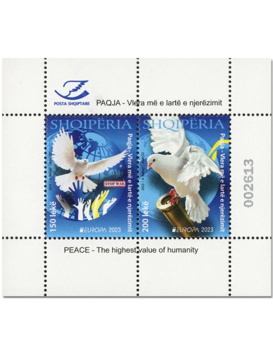 n° F3376 - Timbre ALBANIE Poste