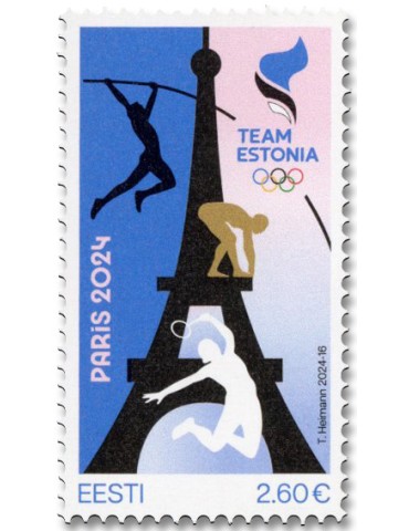 n° 1015 - Timbre ESTONIE Poste