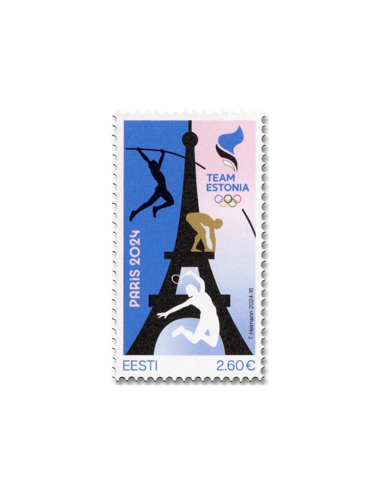 n° 1015 - Timbre ESTONIE Poste