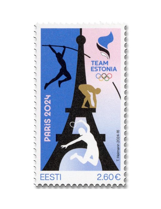 n° 1015 - Timbre ESTONIE Poste