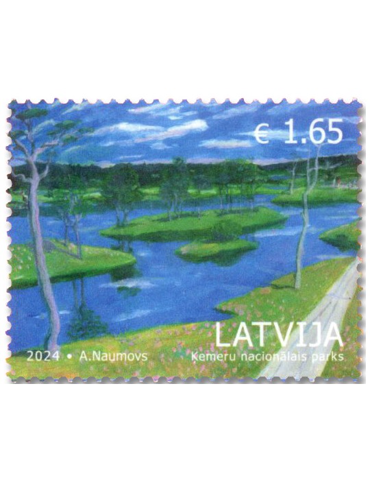 n° 1201 - Timbre LETTONIE Poste
