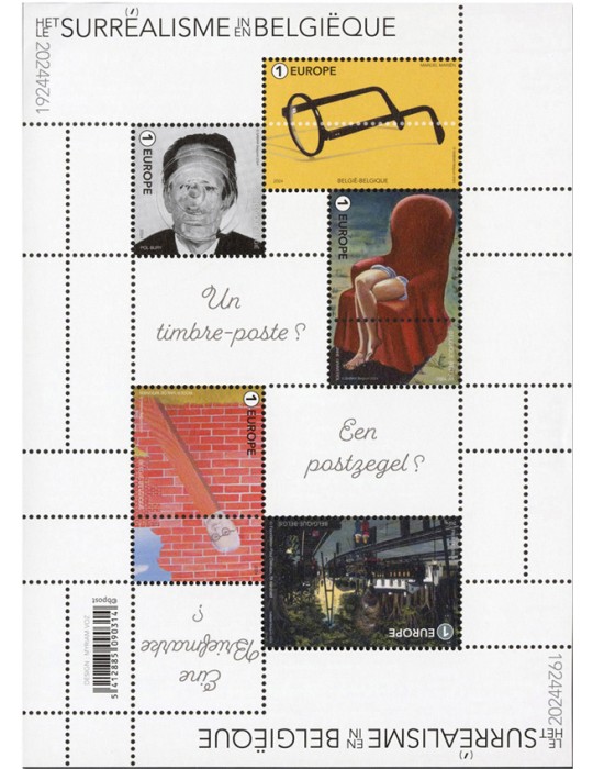 n° F5258 - Timbre BELGIQUE Poste