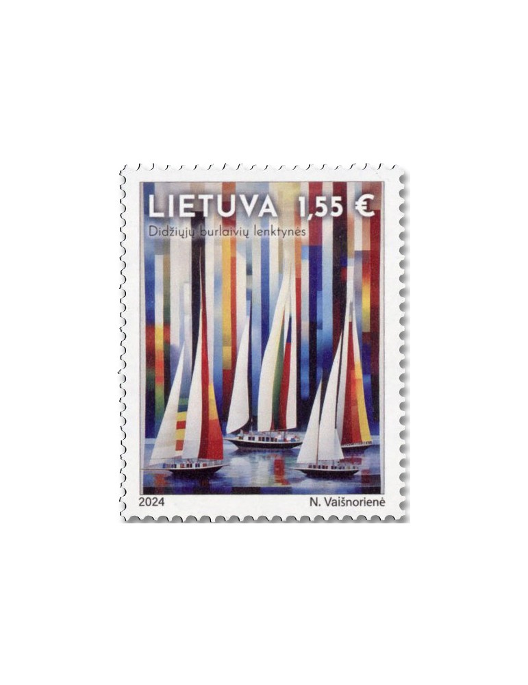 n° 1224 - Timbre LITUANIE Poste