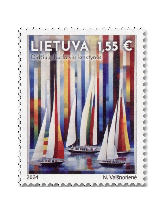 n° 1224 - Timbre LITUANIE Poste