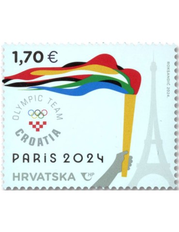 n° 1531 - Timbre CROATIE Poste