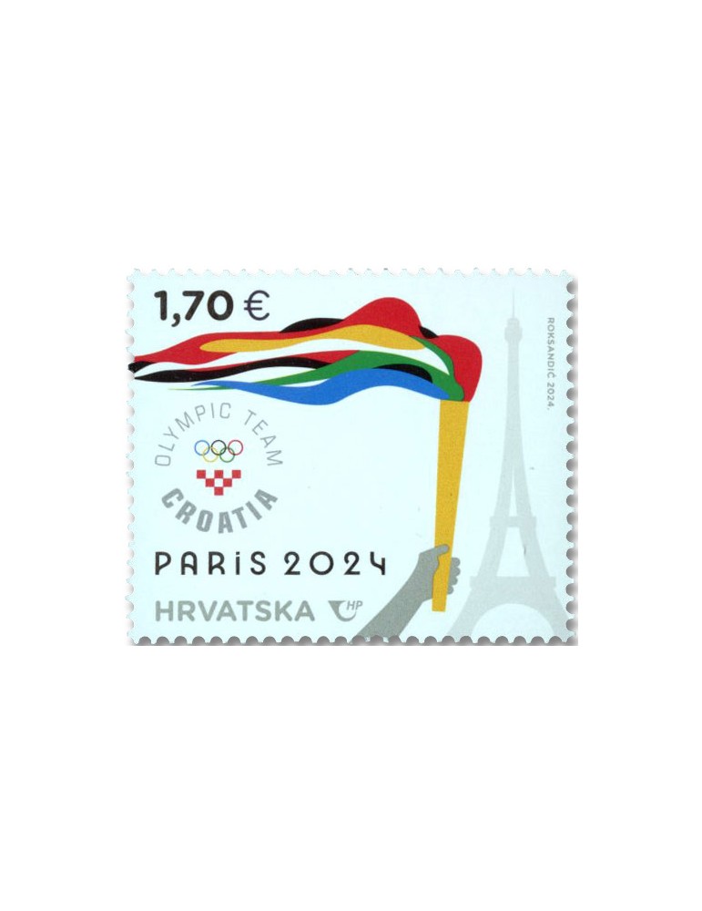 n° 1531 - Timbre CROATIE Poste