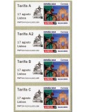 n° 209a - Timbre ESPAGNE Timbres de distributeurs