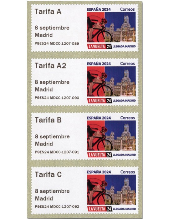 n° 210 - Timbre ESPAGNE Timbres de distributeurs