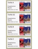 n° 210 - Timbre ESPAGNE Timbres de distributeurs