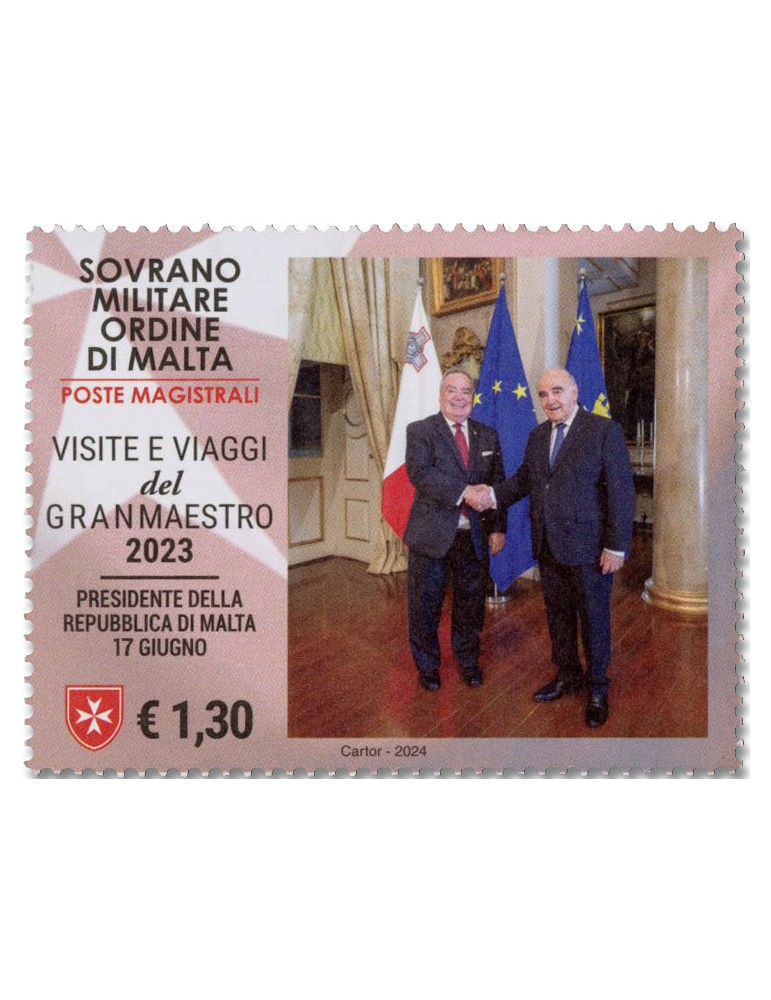 n° 1717/1719 - Timbre ORDRE de MALTE Poste