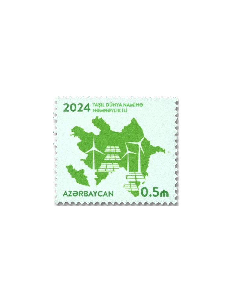 n° 1382/1385 - Timbre AZERBAIDJAN Poste