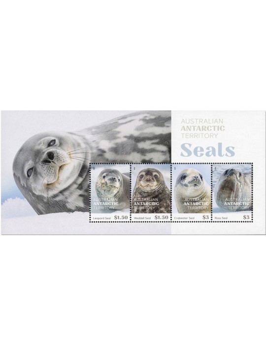 n° 35 - Timbre TERRITOIRE ANTARCTIQUE AUSTRALIEN Blocs et feuillets