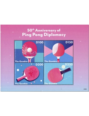 n° 6426/6429 - Timbre GAMBIE Poste