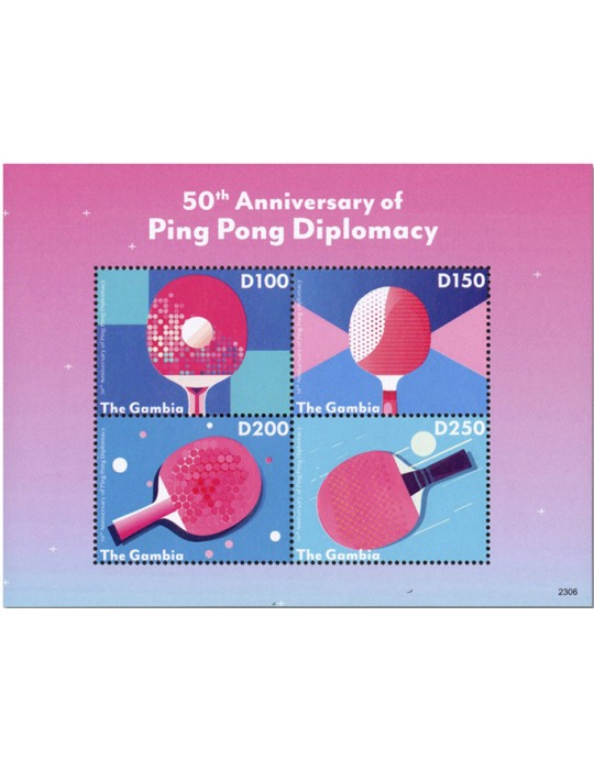 n° 6426/6429 - Timbre GAMBIE Poste