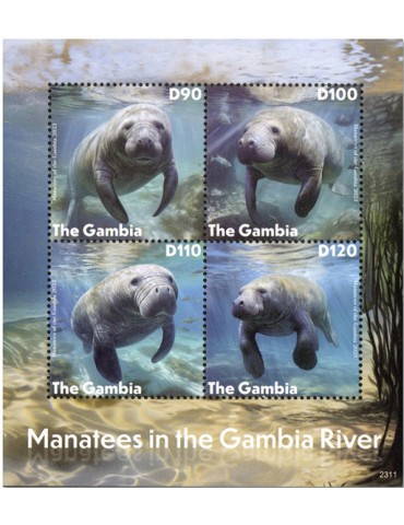 n° 6446/6449 - Timbre GAMBIE Poste