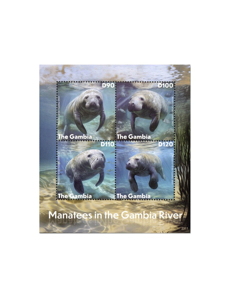 n° 6446/6449 - Timbre GAMBIE Poste