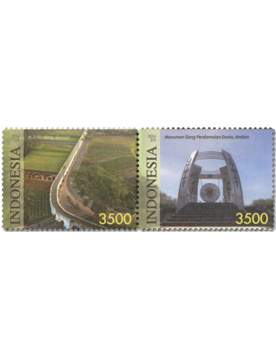 n° 3289/3290 - Timbre INDONESIE Poste