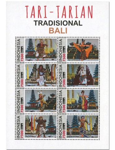 n° 3291/3298 - Timbre INDONESIE Poste