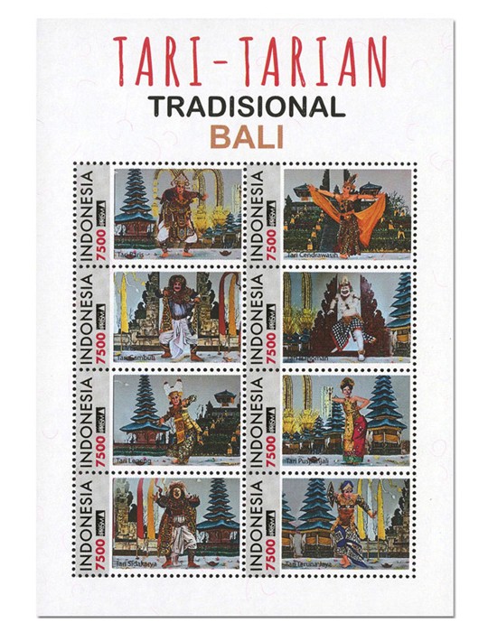 n° 3291/3298 - Timbre INDONESIE Poste