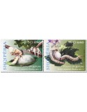 n° 3374/3375 - Timbre ALBANIE Poste