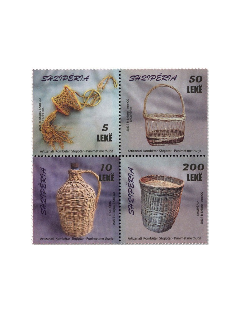 n° 3394/3397 - Timbre ALBANIE Poste