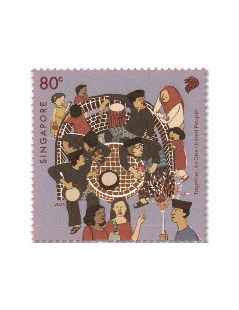 n° 2636/2639 - Timbre SINGAPOUR Poste