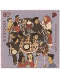 n° 2636/2639 - Timbre SINGAPOUR Poste