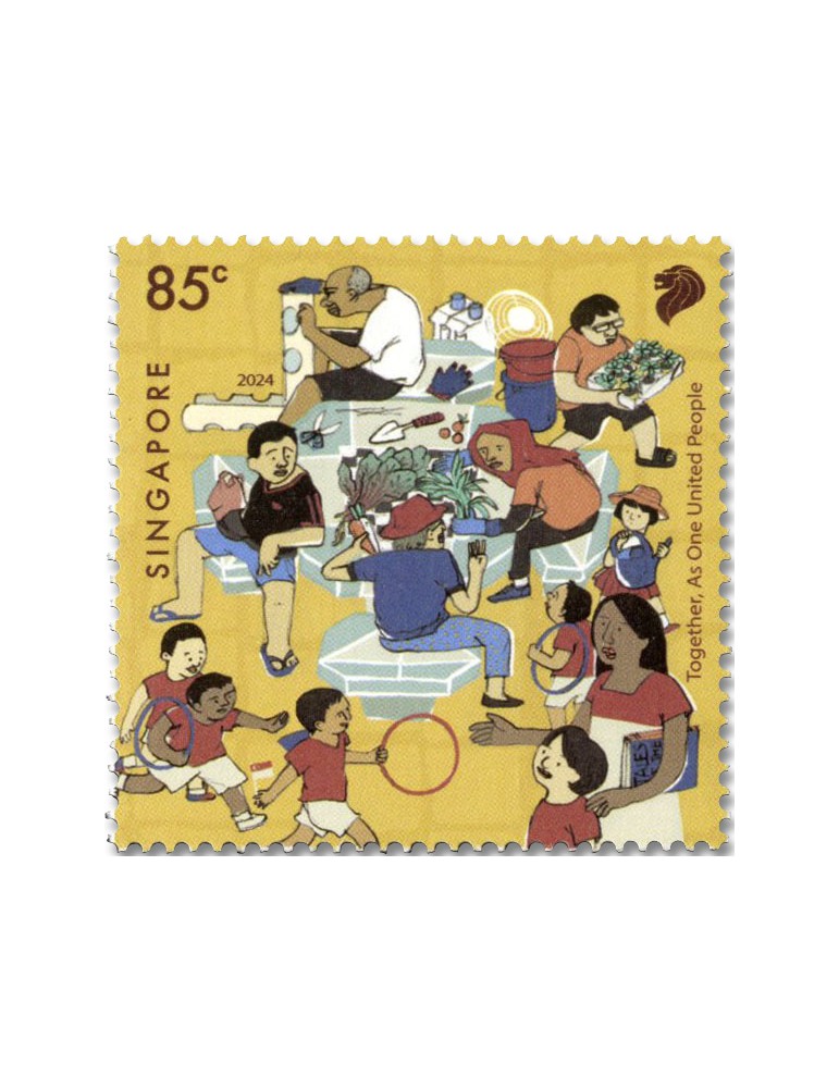 n° 2636/2639 - Timbre SINGAPOUR Poste