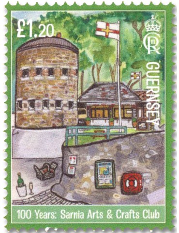 n° 2037/2040 - Timbre GUERNESEY Poste 2