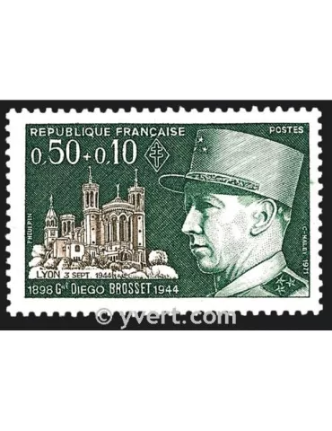 n° 1668 -  Timbre France Poste