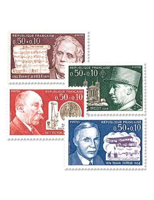 n° 1667/1670 -  Timbre France Poste