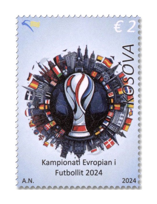 n° 482/483 - Timbre KOSOVO Poste