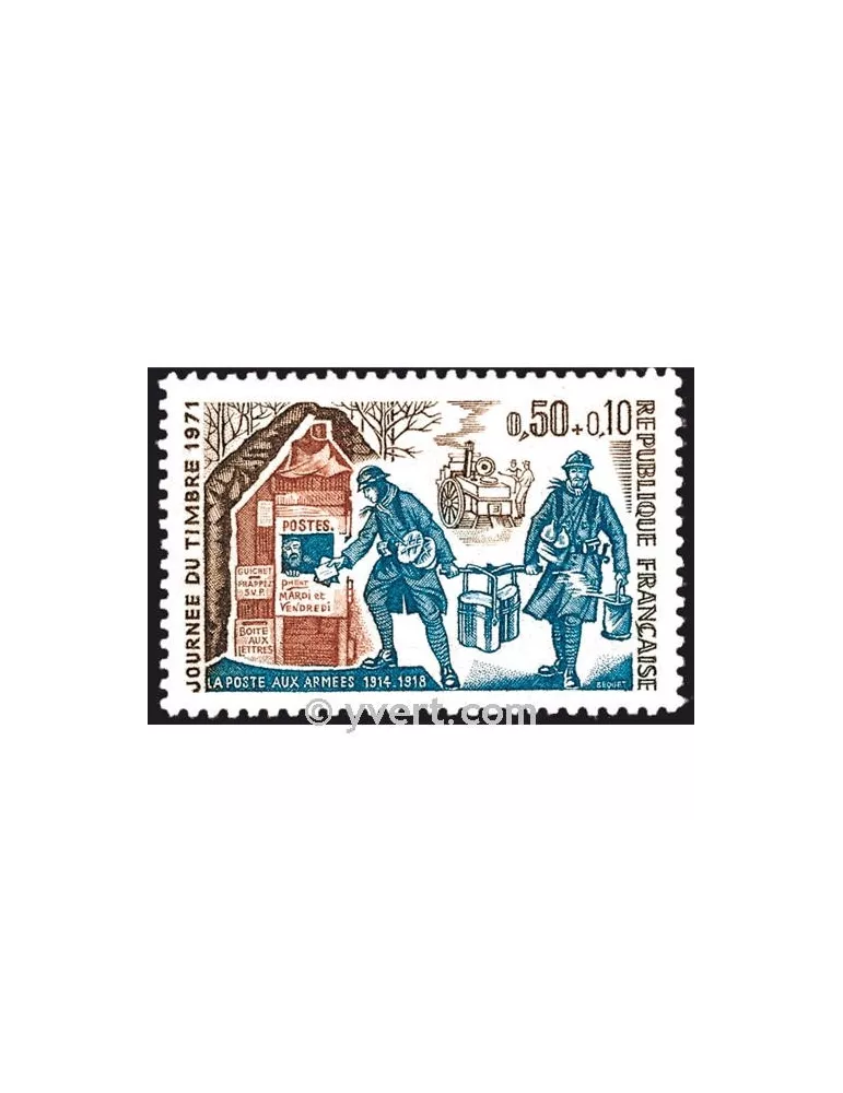 n° 1671 -  Timbre France Poste