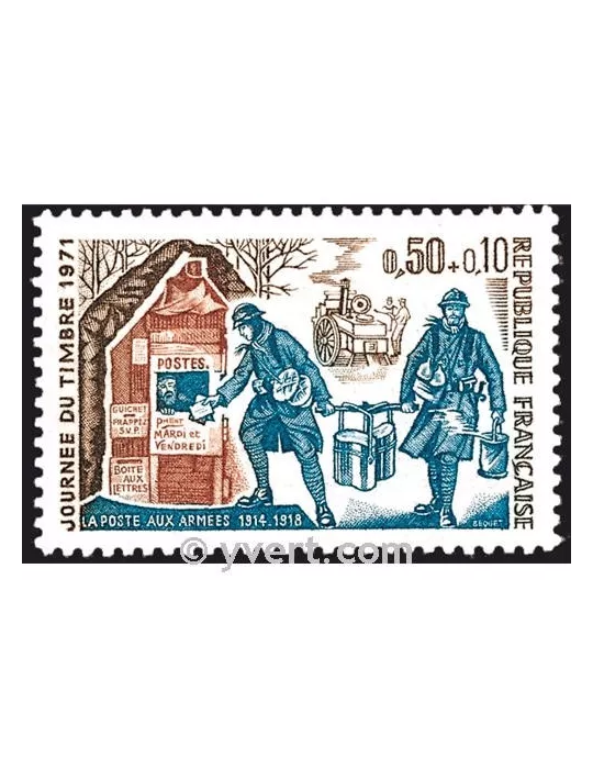 n° 1671 -  Timbre France Poste