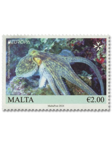 n° 2154/2155 - Timbre MALTE Poste 2