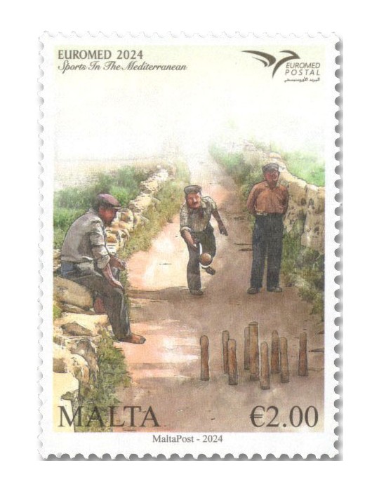 n° 2156/2157 - Timbre MALTE Poste