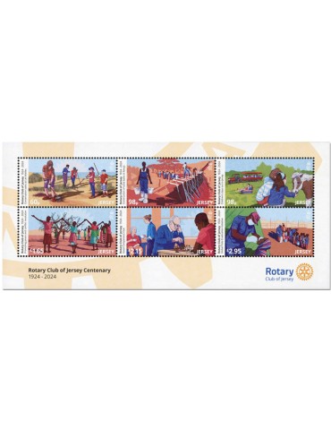 n° 2850/2855 - Timbre JERSEY Poste